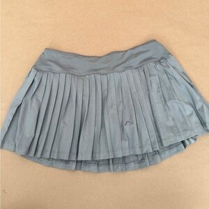 Gray Pleated Fila Tennis Skirt Skort
